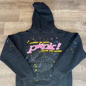 Black Graphic Hoodie